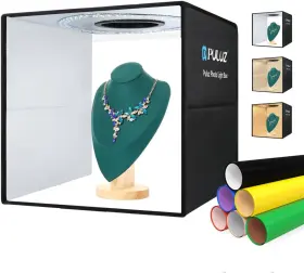 -wbtd-us 313040196122 Light Box For Photography 16 Inch X16 Portable Photo Studio Lightbox Folding B
