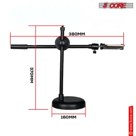 5 Core 810047166054 Selfie Led Ring Light 6 Inch With Round Stand For Youtube/ Tiktok Video Recording #3
