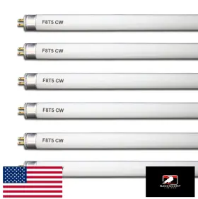 B0cbm569q7 Accway 6pk F8t5/cw 4100k 12 Inch 8w Linear Fluorescent Light Bulb Cool White T5