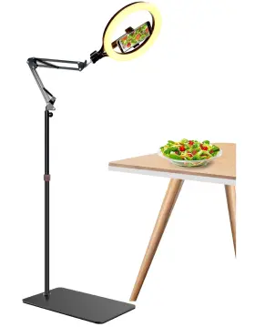 11rlfs-act-001 Acetaken 11ftft Ring Light With Phone Holder And 70ftft Floor Stand For Iphone Samsung