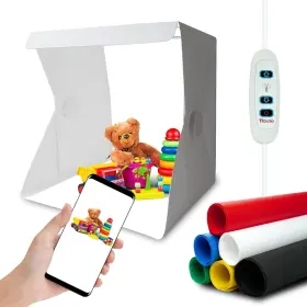 Acdplb2022 Acooday Mini Photo Studio Light Box - 10 Inch Shooting Tent Kit With Led And Dimmer