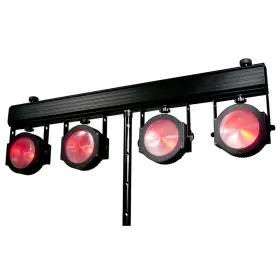 Adj 819730012319 Dotz Tpar System Light With 4 X 30 Watt Cob Tri Rgb Leds
