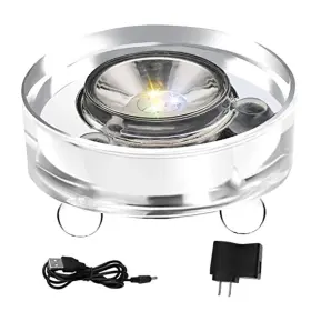 23100906 Aepiraza Crystal Led Light Base For 3d Display Lighted Up 4 Bead 7 Colors Cry