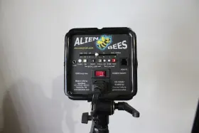 B800 Alienbees Alien Bees Pro Flash 150w Lamp Max Power Tested Black W Tall Stand