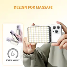 Allreli 974385414742 Fill Light For Magsafe With Clip Rehargeable Selfie Iphone 3 Ligh #2