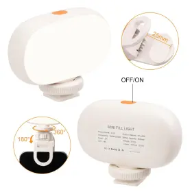 Allreli 974385414759 Light Clip Rechargeable Selfie Type-c Charging Single-mode Lighting #3