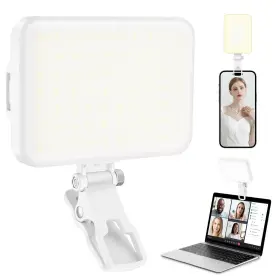 Altson 699838879782 60 Led Portable Selfie Light Video Conference Lighting With Clip And Camera Tri