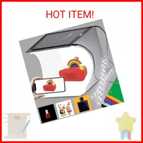 Alucax 313110755747 Duclus Mini Photo Studio Light Box Portable Folding Photography Tent Kit W