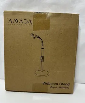 Amws09 Amada Homefurnishing Webcam Stand For Live Streaming-flexible Gooseneck Arm - New In Box