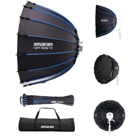 Amaran 977162450971 Light Dome 90 3ft 90cm Large Circular Bowens Mount Softbox With Quick-release