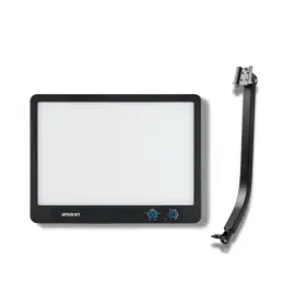Amp0100007yk2 Amaran Verge Edge-lit Led Flicker-free Panel Light Charcoal Us Bundle