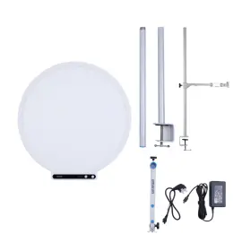 Amp01000085k3 Amaran Verge Max Kit With Multi-control Options Flicker-free White Us Bundle