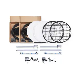 Amp01000085k5 Amaran Verge Max Kit-white And Light Control Grid Bundle