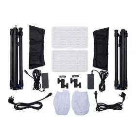 Mp01000096 Amaran Pano 60c White 60w Output Rgbww Full Color Panel 2 Light Kit