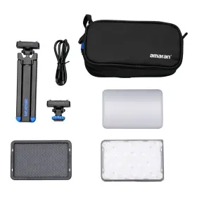 Mp0206000d Amaran Ace 25c Travel Ready Compact Silver Led Light Creator Kit