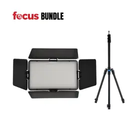Ms01060119 Amaran Pano 60c Barn Door With 6.5 Feet Light Stand 2 Items