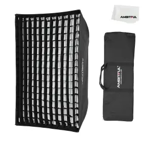 Fw60x90 Ambitful 744337294403 60x90cm Wabengitter Bowens Softbox Mit Tragetasche F