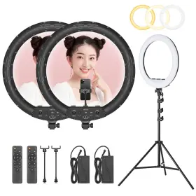 Rl-480 Ambitful Ring Light 18in Lamp 60ws 3000 6000k 480 Beads Led With 180