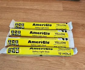 Ag-990208 Ameriglo 12 Hour Safety Light Stick 6 Inch Yellow Set Of 4 #2