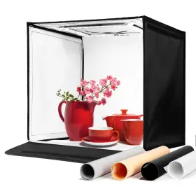 Zk-ry-01 Amzdeal Photo Studio Portable Light Box Adjustable Tent 3000k-6000k Black
