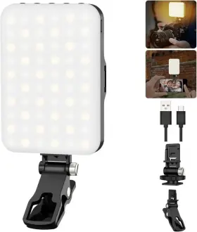 Anautin 784300720805 Video Conference Lighting Webcam Streaming Lights Led Monitor Laptop Light