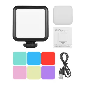 Ddc2973708332611bb Andoer On Video Dimmable 5600k Adjustable With 3 Cold Shoe D9r0 #3