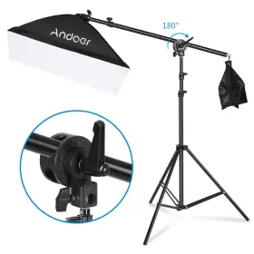 Fhb9516236320382er Andoer Photo Studio Photography 40w Light Kit Umbrella Softbox Backdrop Stand Set G6z6 #3