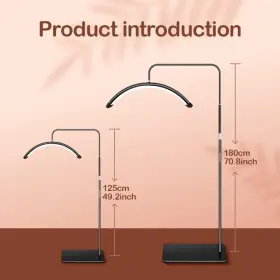 Hdm6x Andoer 3000k-6000k Warm/cool 36w Led Beauty Video Half-moon Fill Floor Light #2