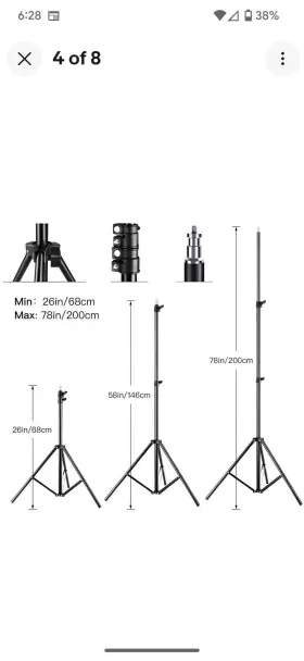 Uwc4358812875900uz Andoer Photography Studio Continuous Lighting Kit With Softbox Light Stand J6n1 #2