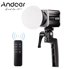 Wte4386310383178hs Andoer 60w Cob Photography Video Light 2800k-6800k 9 Fx Special Effects O2i7