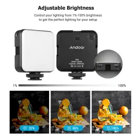 Wwe1245272603299ds Andoer W64 Bi-color Conference Kit Video For Dslr K3e1 #3