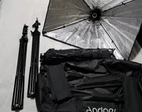 Xyi6821539510741nc Andoer 2 Pack Softbox Light Stand Photo Studio Photography Continuous Lighting Kit I6u1