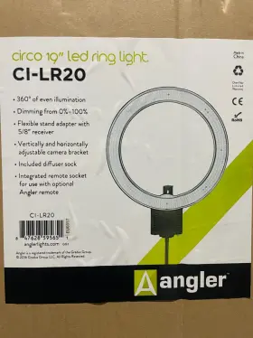 Ci-lr20 Angler Circo 19 Inch Led High-power Ring Light