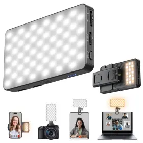 Al129 Anxre Video Conference Lighting Dual-sided Stepless Dial Adjustment 3000mah Recha