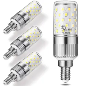 Ao-e12-12w Aolang E12 Led Bulbs 12w Candelabra 100 Watt Equivalent Daylight White 60
