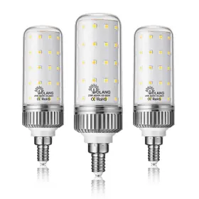 Ao-e12-25w Aolang E12 Led Bulbs 25w Candelabra 200 Watt Equivalent Daylight White 60