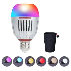 000k-10 Aputure 056020204107 Accent B7c 7w Rgbww Led Smart Bulb Tlci 96 Cri 95 2 000k A