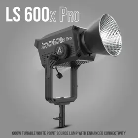 Aputure 196271306238 Light Storm 600x Pro V Mount With Fresnel And Barndoors Bundle #2