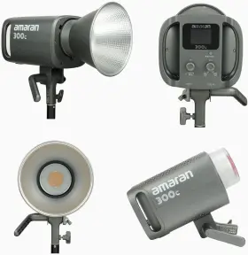 300c Aputure Amaran Rgbww Cob Video Light Bowen Mount Black For Photography Us #2