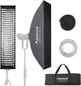 Aputure 313055390355 Light Box Rectangle Softbox With Grid For Portraits Product Photography