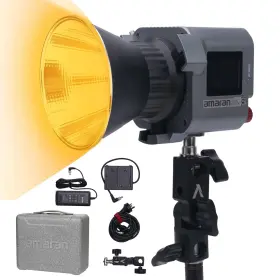 Aputure 602581274254 Amaran Cob 60x S Led Video Light Bowens Mount 33 300 Lux 1m Bi-color