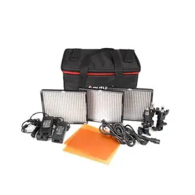Hr672 Aputure 947214408465 Amaran 3-point Light Kit 2 Flood Lights 1 Spot Daylight