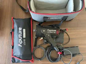 Aputure 971842182350 Light Storm Ls 60x Bi-color Focusing Led With Case And Soft Box