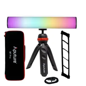 Aputure 971842185429 Mt Pro Rgbww Mini Tube Light 2 000k -10 Led Video Wand Pixel