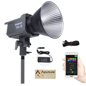 100d-s Aputure 971842185795 Amaran 100d S 100ds 100w Daylight Led Video Light Cri 96 Tlci 99 Bl