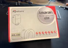 Ahl-c60 Aputure Halo Ring Flash Lighting Amaran Led Camera Light Canon #2