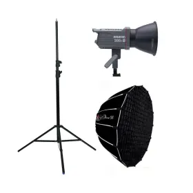 Ea-us-ap00022 Aputure Amaran 200x-s With Light Dome Se Softbox Stand Kit 200w Bi-col