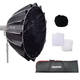 Ea-us-ap00068 Aputure Light Dome Iii 90cm Bowens Mount Parabolic Softbox With Honeycomb Grid For 60