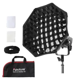 Ea-us-ap00151 Aputure Quick Dome 40 Softbox Quick-setup Octagonal For Storm 80c And Other B