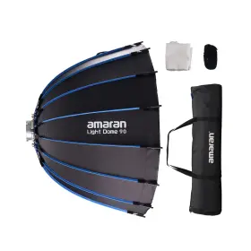 Hs2024121604dewe Aputure Amaran Light Dome Bowens Mount Modifier Quick-release Design With Grid Two Di